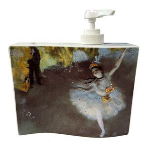 Croscill Degas Ballet Lotion Soap Dispenser Famous Degas Dancers Bathroom Decor